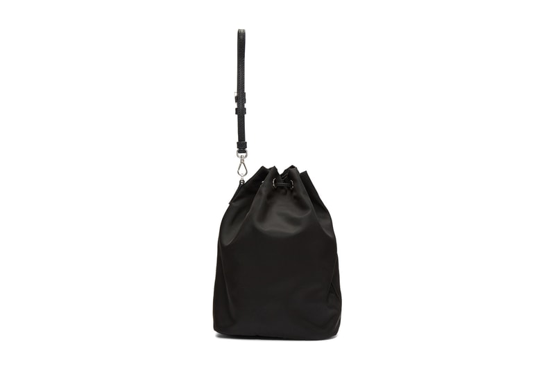 Prada Black Bucket Bag Pouch