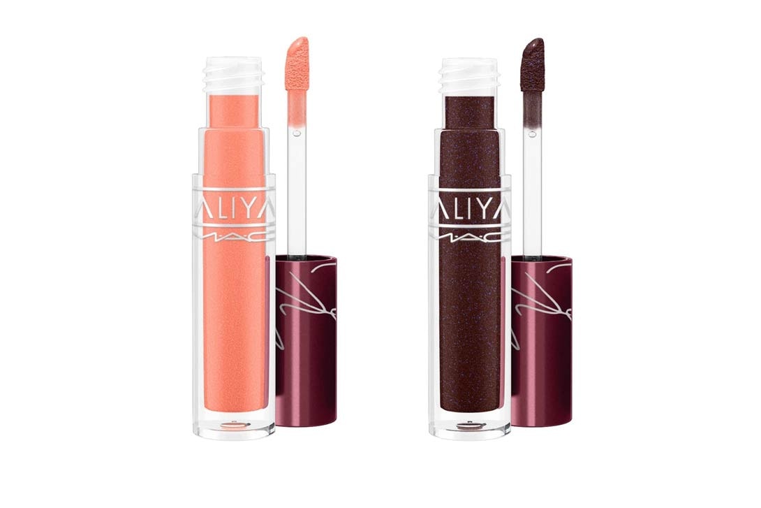 Aaliyah x MAC Makeup Collaboration Age Ain't Nothing Eyeshadow Palette Baby Girl Bronzing Powder Li Li's Motor City Lipgloss