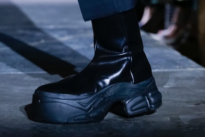 Raf Simons Debuts New adidas Footwear at Men's SS19 Show