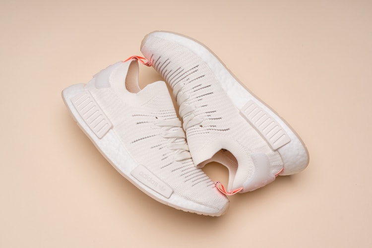 adidas' NMD_R1 STLT Primeknit Floats on Dreamy "Cloud White"