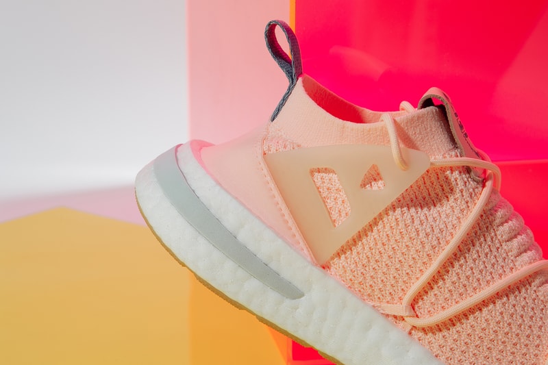 adidas originals arkyn closer look clear orange solar yellow primeknit