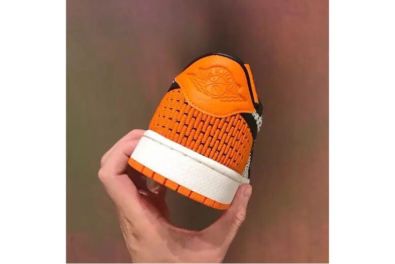 Air Jordan 1 Low Flyknit Shattered Backboard Orange