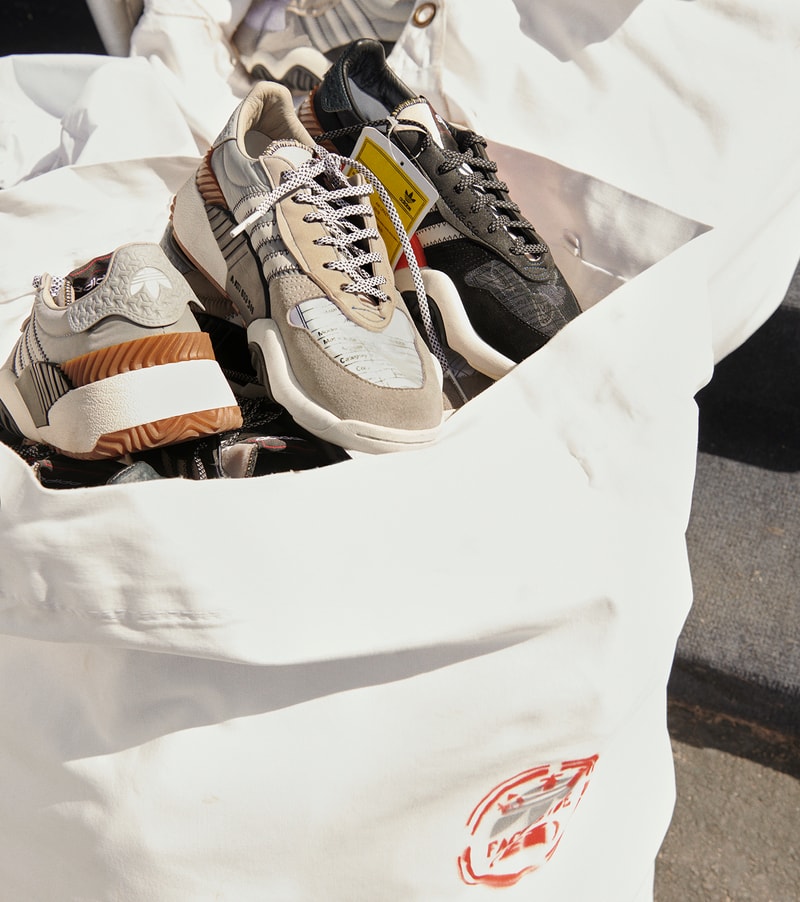 Alexander Wang adidas Originals Season 3 Drop 3 Dress T-shirt Shorts Skirt Windbreaker Slides Turnout Sneakers