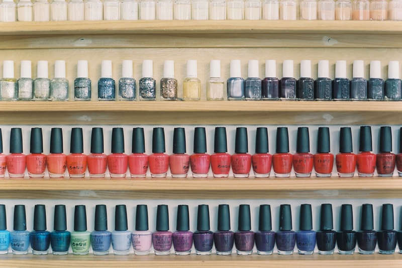 Nail Polish Manicure Nailbox Los Angeles OPI Products essie