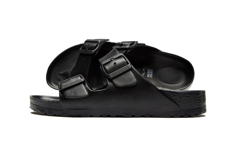 Birkenstock Arizona Eva Sandals Black Monochrome Platform
