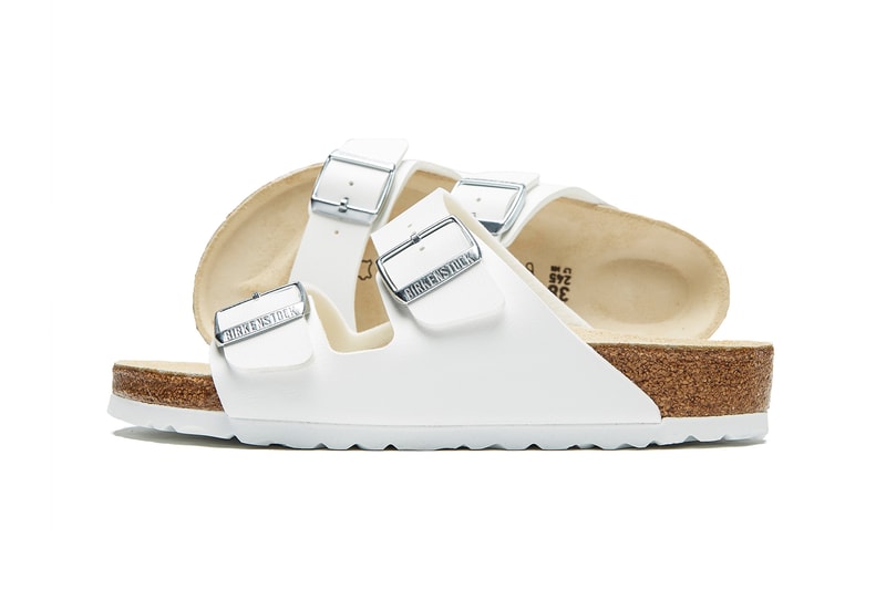 Birkenstock Arizona Eva Sandals White Cork Platform