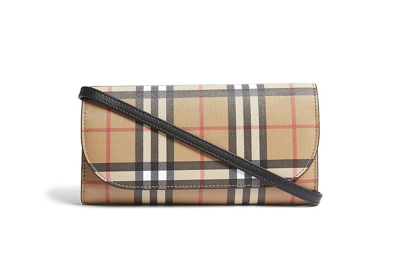 Burberry Vintage Check Nova Print Mini Bag Designer Purse Crossbody Strap Pattern