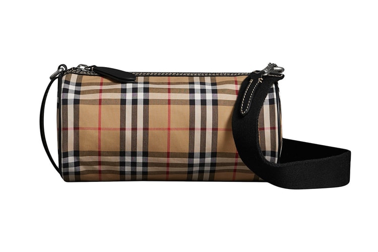 Burberry's Mini Vintage Check Barrel Bag Is Top of Our Summer Wishlist
