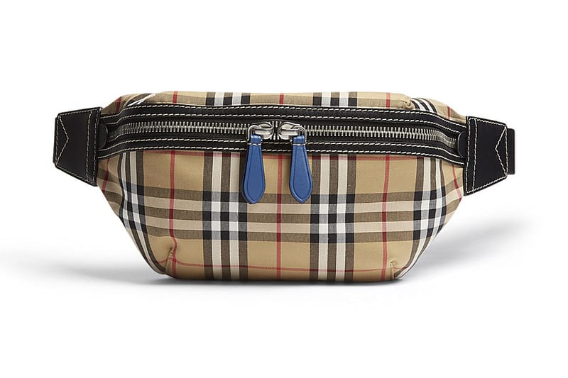 Burberry's Vintage Check Fanny Pack Is a Retro Style Staple