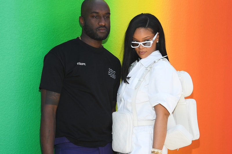 Paris Fashion Week Men's Spring Summer 2019 Rihanna Virgil Abloh Louis Vuitton