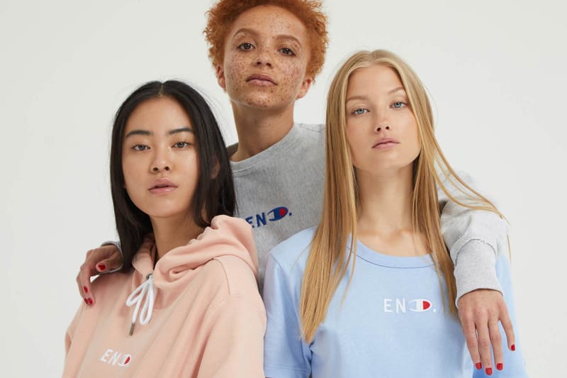 Here's Your First Look at END.'s Upcoming Champion Collaboration