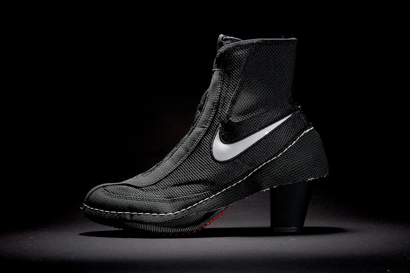 COMME des GARCONS x Nike Machomai Sneaker Boots Heel Black