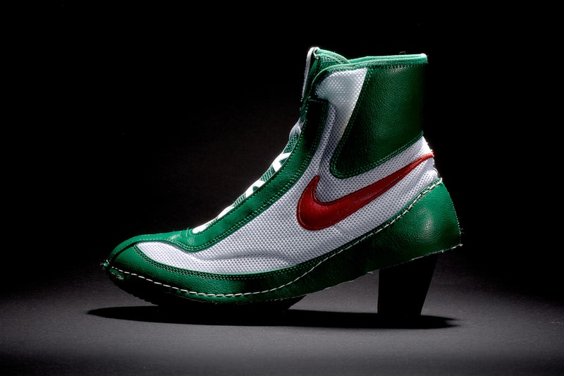 COMME des GARCONS x Nike Machomai Sneaker Boots Heel Green