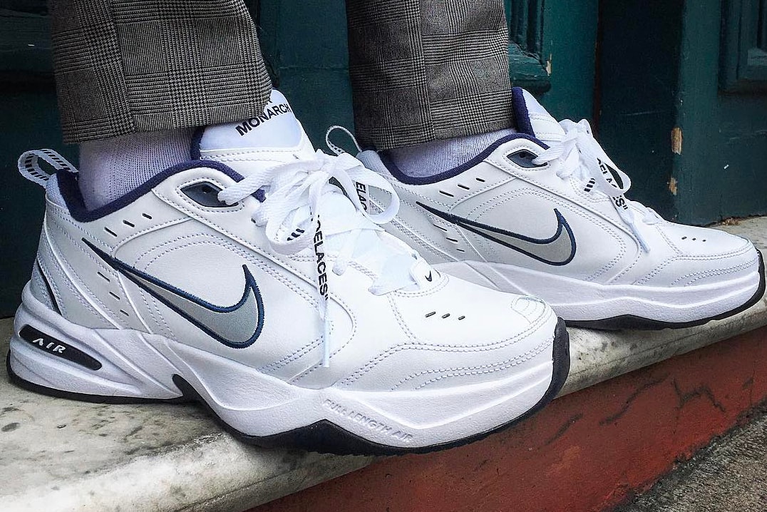 White nikes dad Outlet
