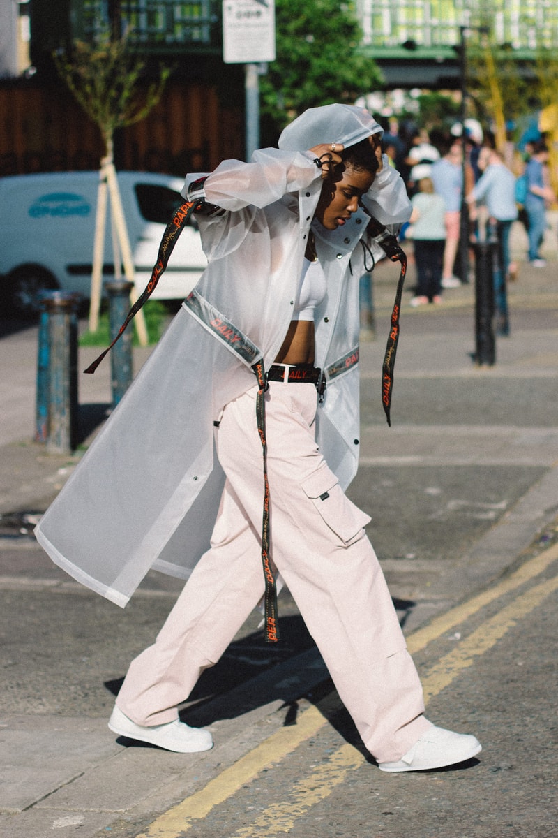 Daily Paper Spring/Summer 2018 Transcends Borders Collection Editorial Transparent Chaba Jacket
