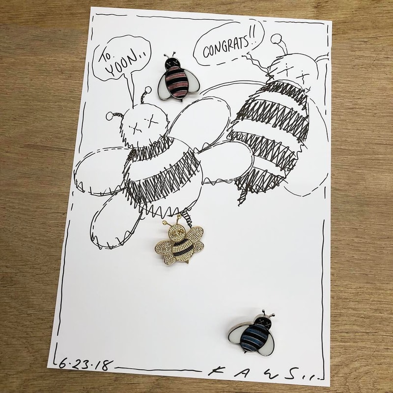 Dior Homme Kaws SS19 Collaboration Bee Pin Yoon Ahn Kim Jones
