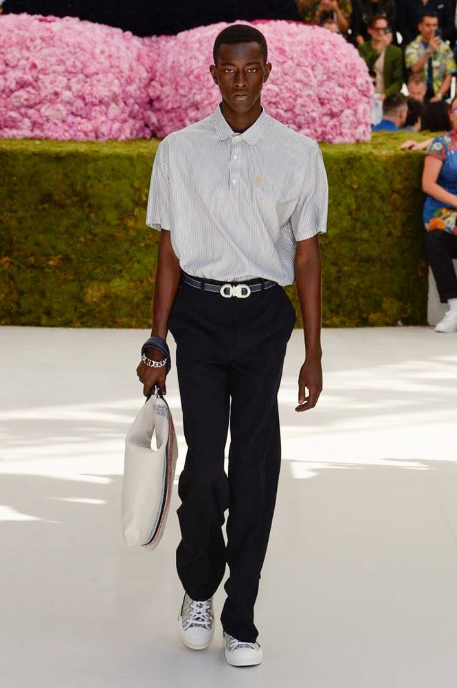Dior Homme Spring Summer 2019 Runway Show Paris Fashion Week Men's Kim Jones Yoon Ahn Kaws Matthew Williams Alyx