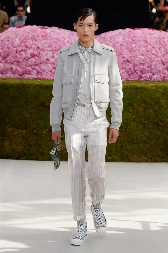 Dior Homme Spring Summer 2019 Runway Show Paris Fashion Week Men's Kim Jones Yoon Ahn Kaws