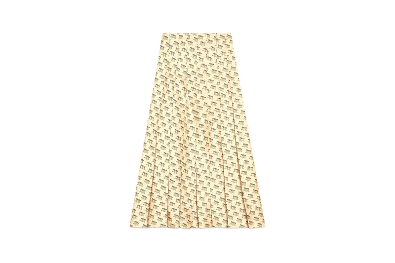 Gucci Stamp Print Skirt Logo