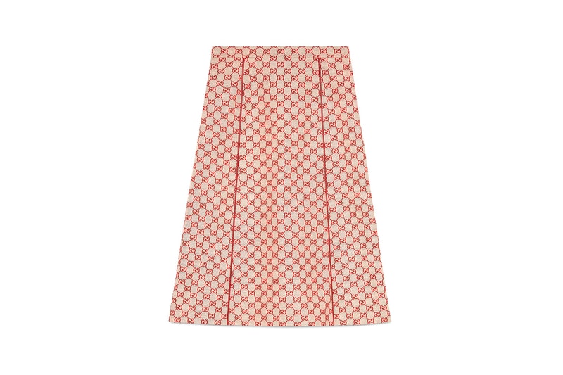 Gucci Canvas Skirt Logo