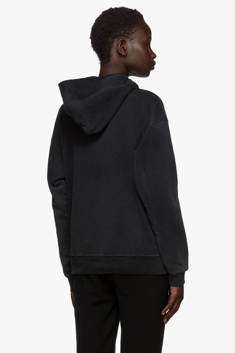 Givenchy's Black Distressed Logo Hoodie