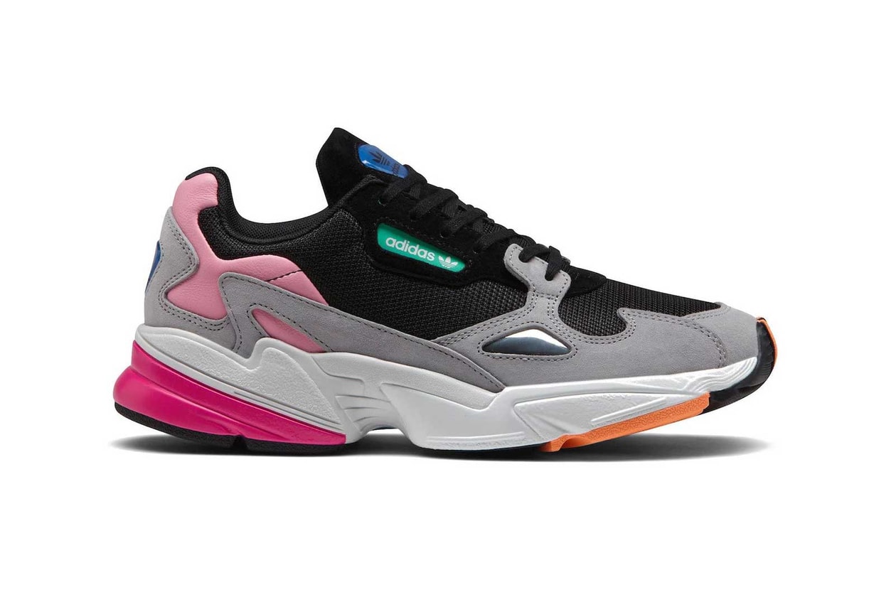 adidas Falcon Pink Gray Black