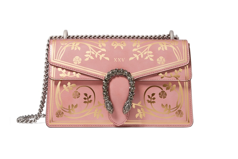Gucci Garden Capsule Collection Dionysus Shoulder Bag Pink