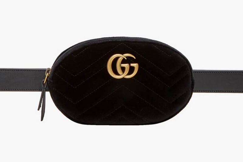 Gucci's New GG Marmont Belt Bags Arrive in Black