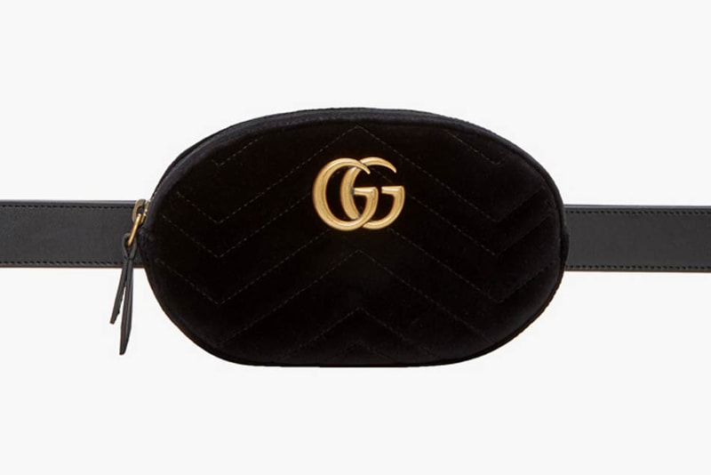 Gucci's New GG Marmont Belt Bags Arrive in Black