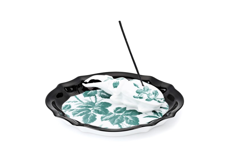 Gucci Homeware Collection Candle Cushion Chair Table Tray Incense Burner Wallpaper