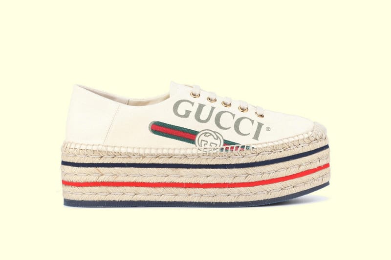 Gucci's Platform Logo Espadrilles Are a Summer Must-Have