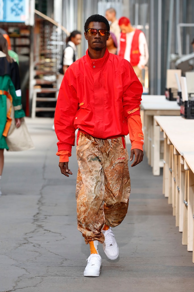Heron Preston Paris Fashion Week Men's SS19 Runway Spring Summer PFW Show Streetwear Workwear Utility