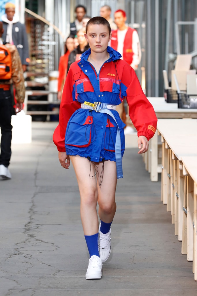 Heron Preston Paris Fashion Week Men's SS19 Runway Spring Summer PFW Show Streetwear Workwear Utility