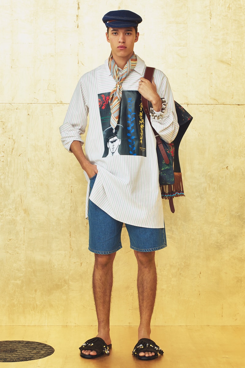 jw anderson resort 2019 nautical sailor bow suit fisherman