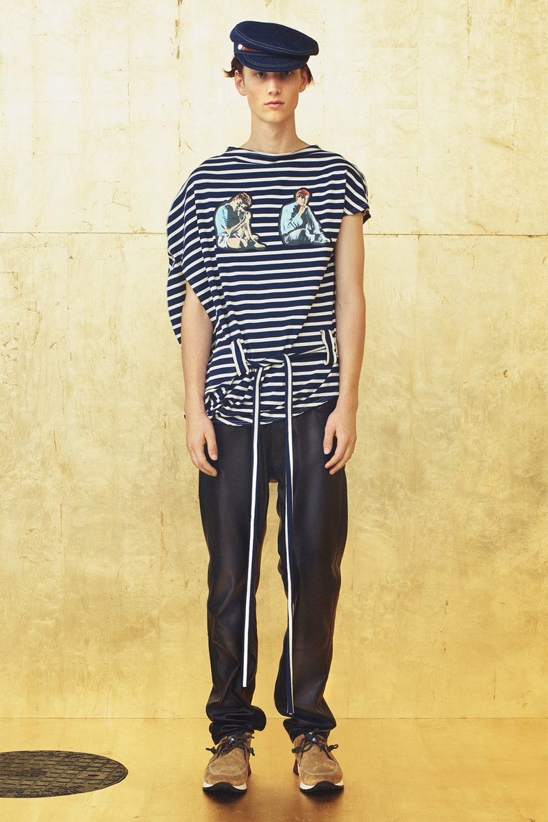 jw anderson resort 2019 nautical sailor bow suit fisherman