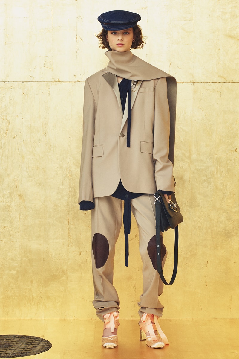 jw anderson resort 2019 nautical sailor bow suit fisherman