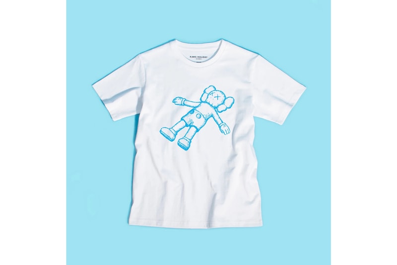 KAWS:HOLIDAY Seoul Seokchon Lake Korea T-shirt White