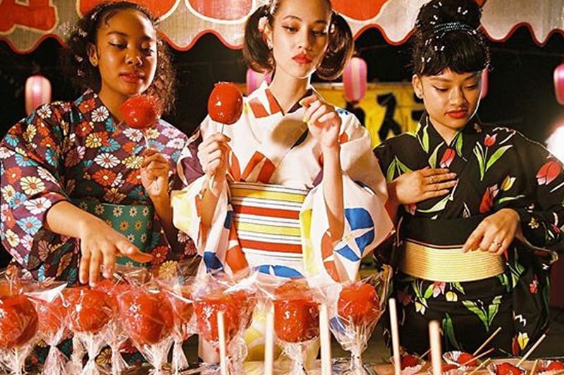 Kiko Mizuhara Debuts a Line of Summer Kimonos