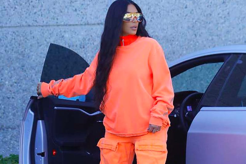 Kim Kardashian Steps out in What Might Be New YEEZY Season 7 Apparel