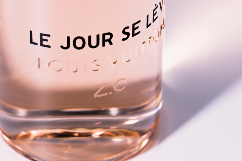 louis vuitton le jour se leve perfume fragrance scent custom bottle review Jacques Cavallier Belletrud