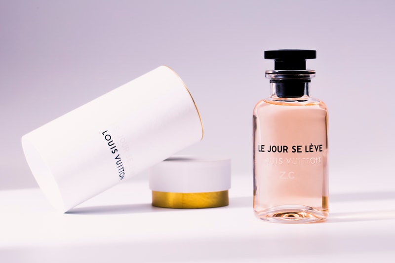louis vuitton le jour se leve perfume fragrance scent custom bottle review Jacques Cavallier Belletrud