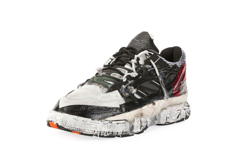 Maison Margiela Fusion Sneakers Fall/Winter 2018 Black White Red