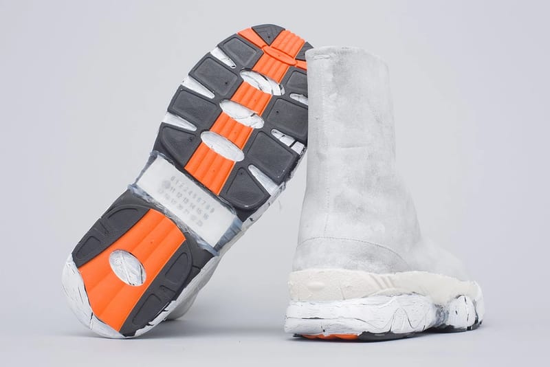 高く 売れる MM10 18AW PAINTED FUSION TABI SNEAKER 40
