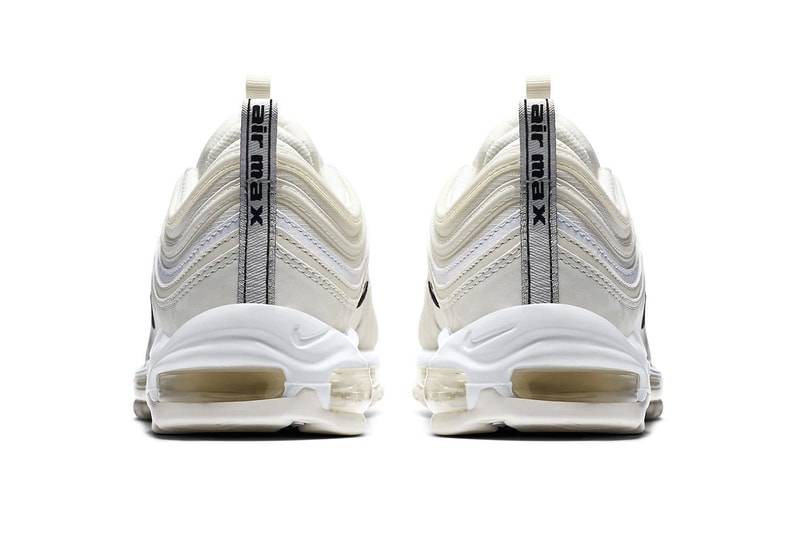 nike air max 97 reflective logos cream off white
