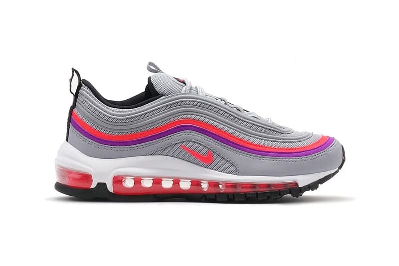 Nike's Air Max 97 "Wolf Grey/Solar Red" Is Perfect for Summer Night Outs