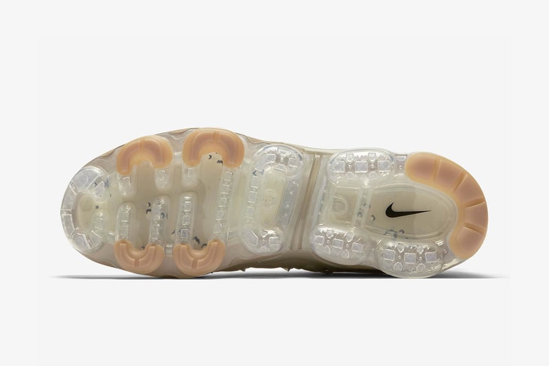 Nike Air VaporMax Plus Sand Beige Nude String Colorway Futuristic Silhouette Bubble Sole