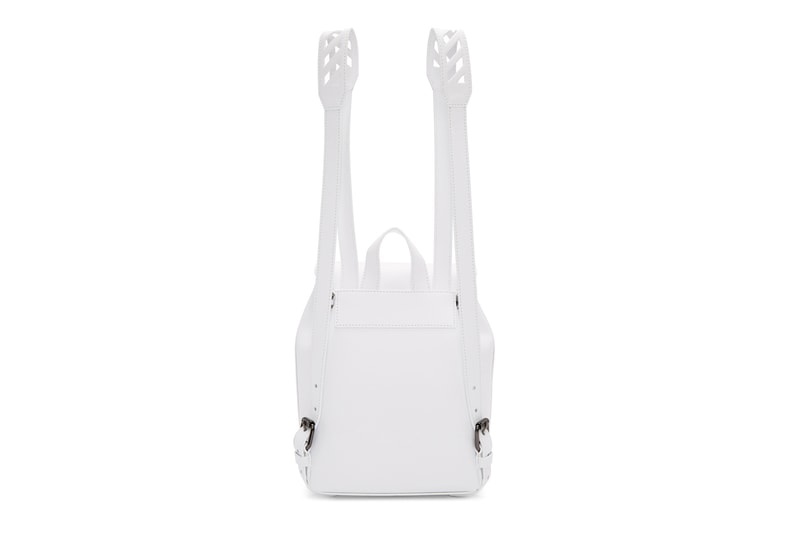 Off-White™ Diagonal Stripe Mini Backpack Black White