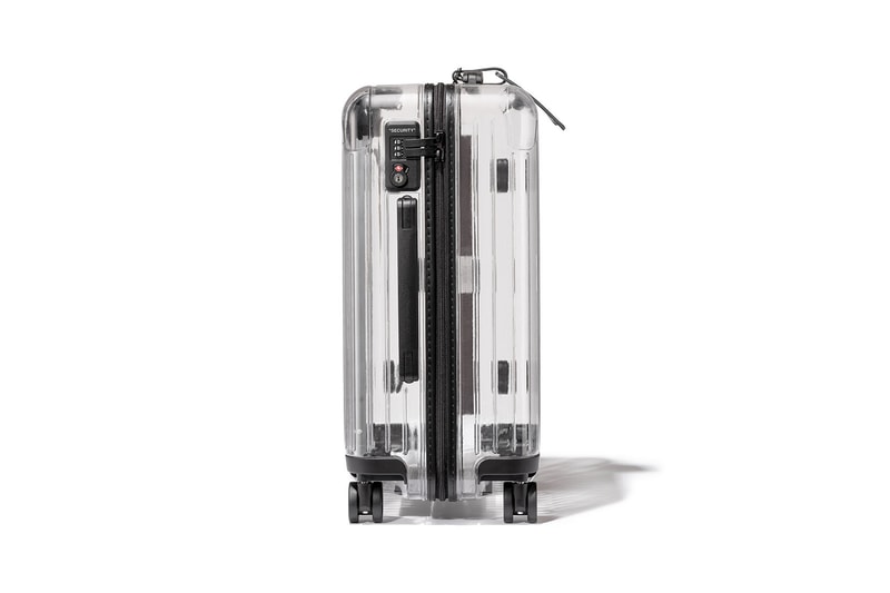 Off-White™ Virgil Abloh RIMOWA Transparent Suitcase Luggage Collaboration