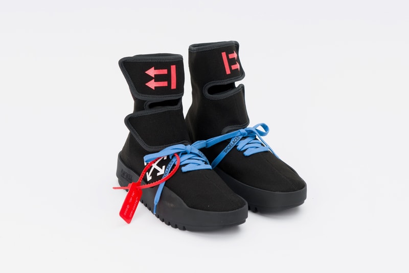 Off-White™'s New Scuba Boot Sneakers Footwear Shoes Laces Zip Tie