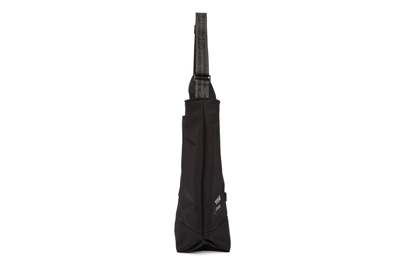 Off-White™ Black Logo "TOTEBAG" by Virgil Abloh Print Beach Bag Essentials